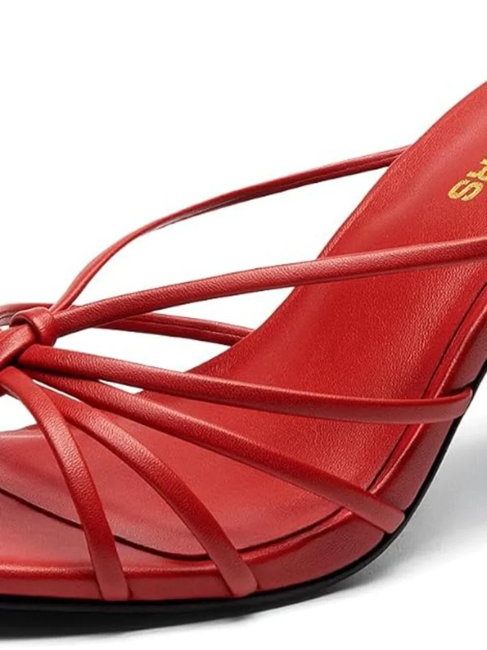 Women's Kitten Strappy Heel Sandals